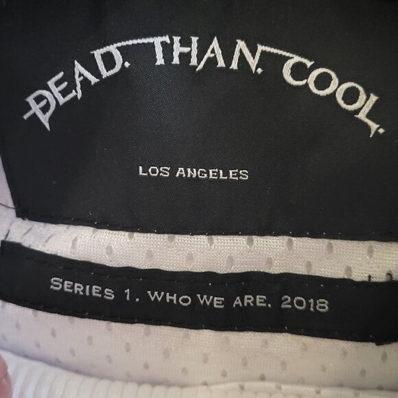 Dead Than Cool Los Angeles Men's Streetwear White Sweatshirt Series One 2018 - Picture 8 of 13